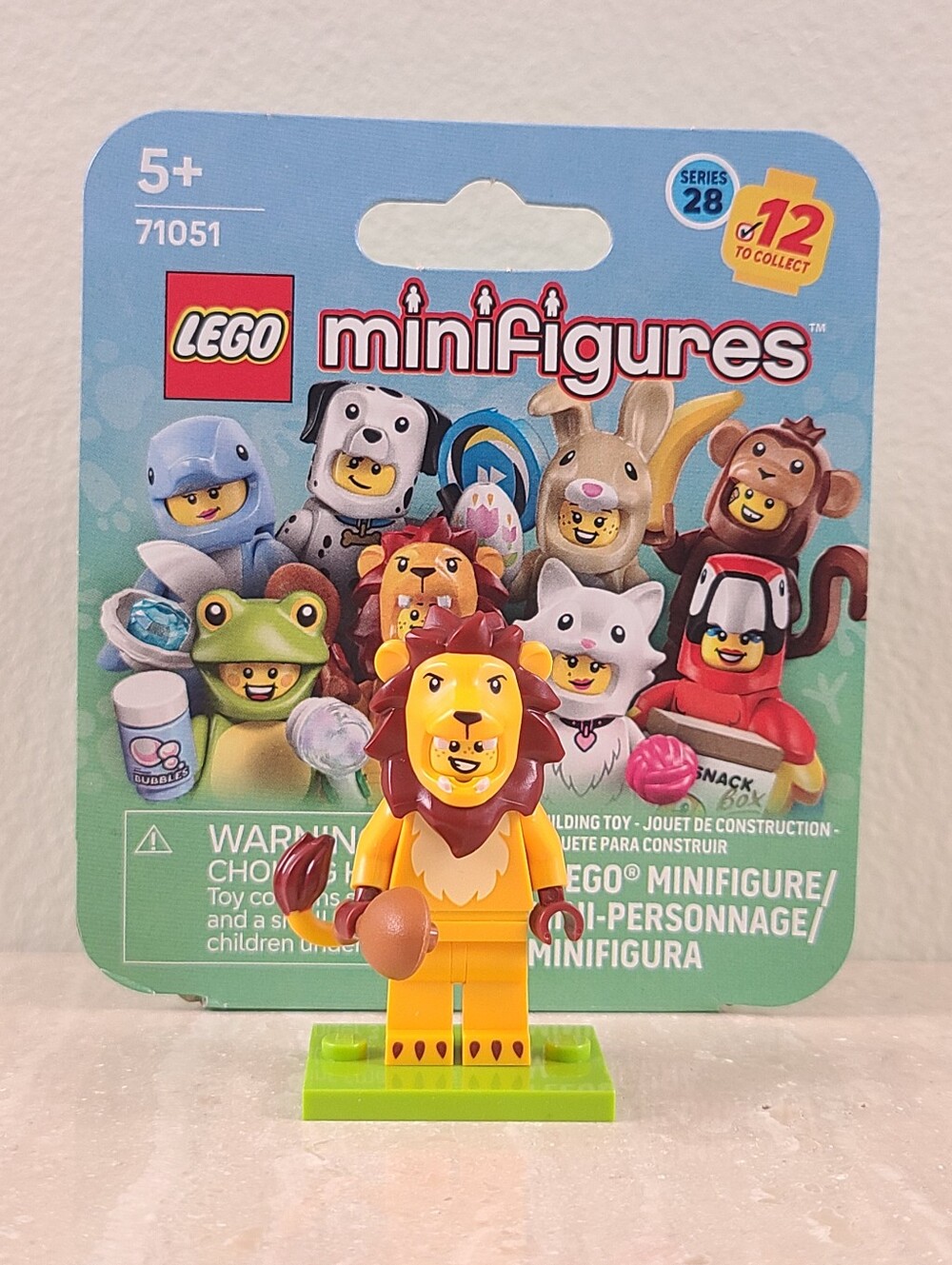 NEW LEGO Minifigure Series 28 Animals Series Lion Costume Girl Factory Sealed